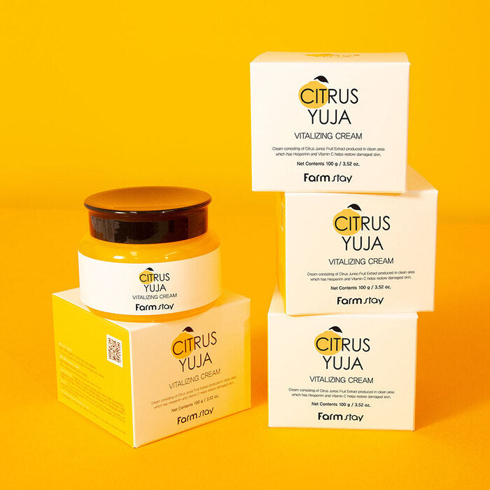 Citrus Yuja, Vitalizing Cream (100gm)