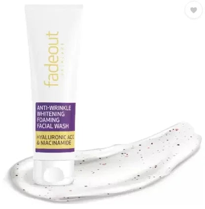 Fadeout Anti-Wrinkle Whitening Foaming Facial Wash