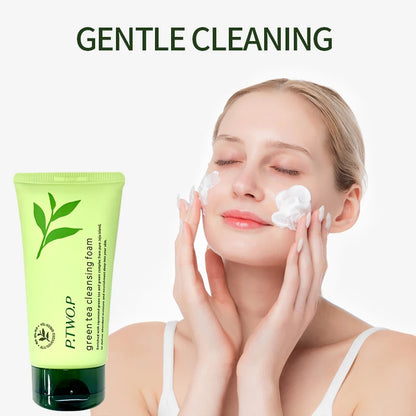P.TWO.P Green Tea Cleansing Foam