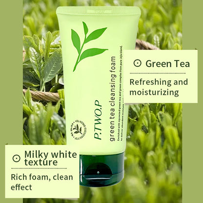 P.TWO.P Green Tea Cleansing Foam