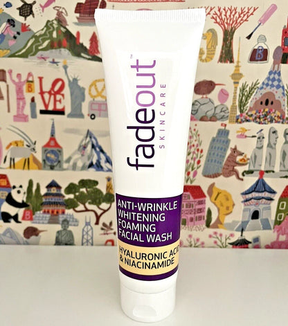 Fadeout Anti-Wrinkle Whitening Foaming Facial Wash